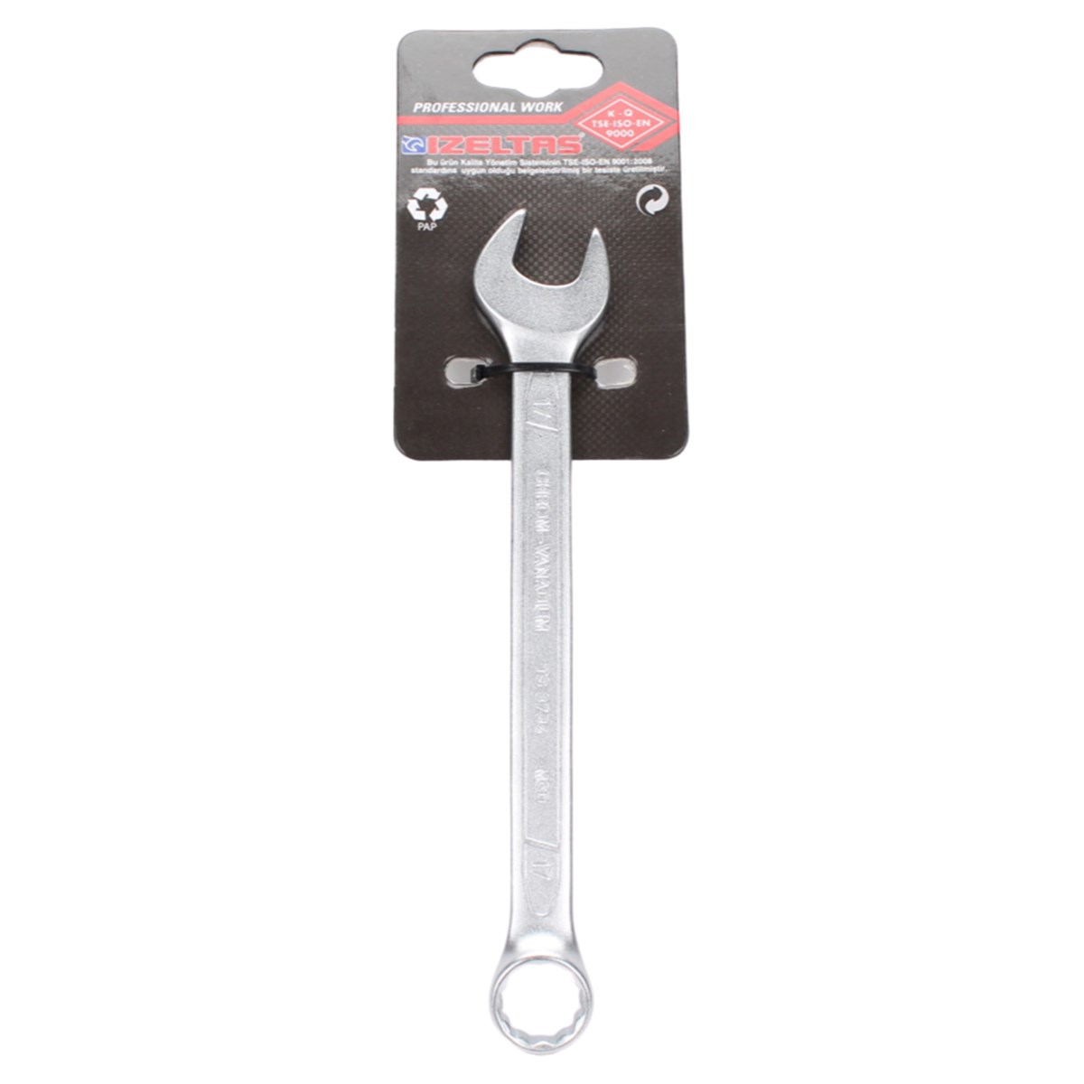 İZELTAŞ 17MM KOMBİNE ANAHTAR UZUN BOY - 0330020017