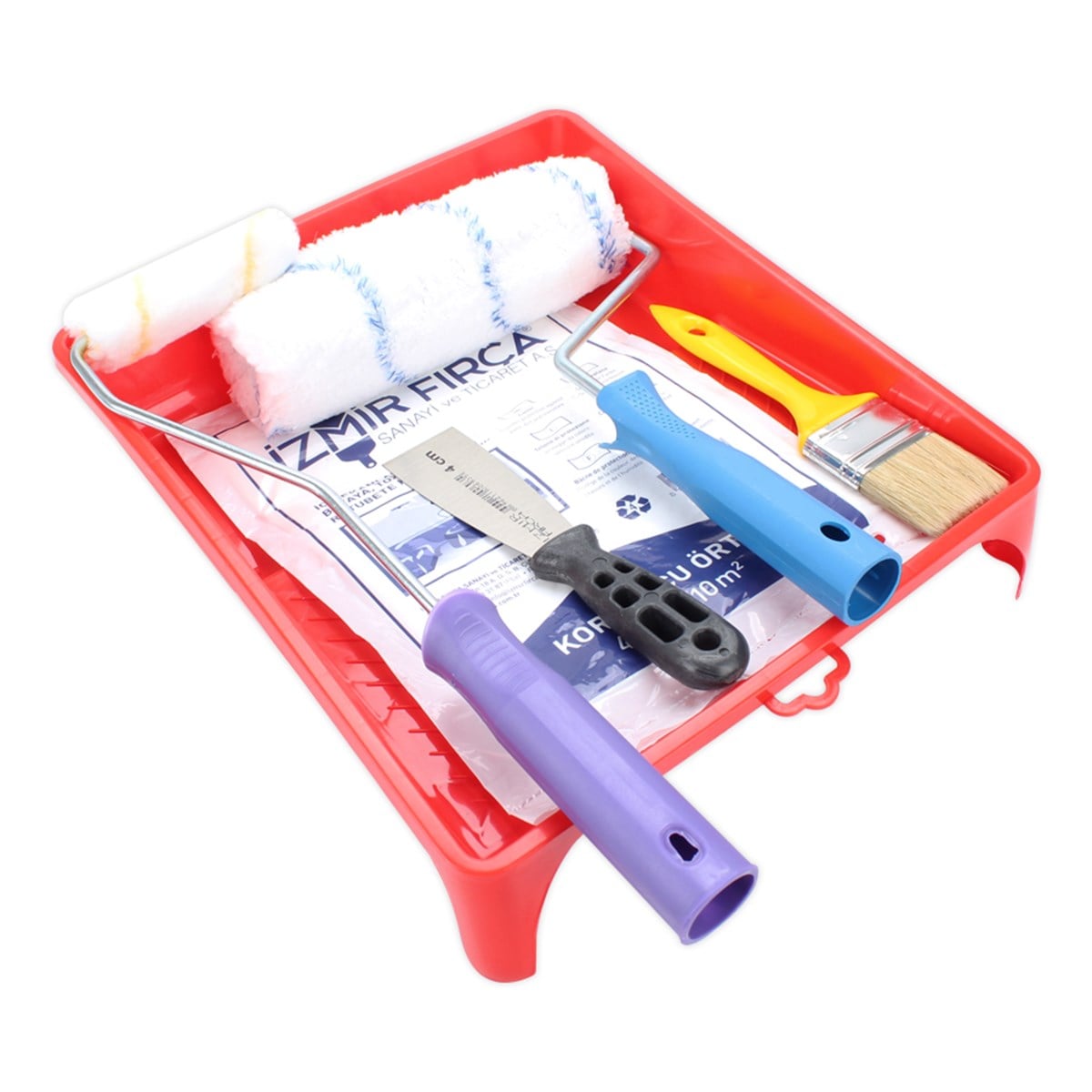 İZMİR FIRÇA 6 PARÇA PROFESYONEL SET