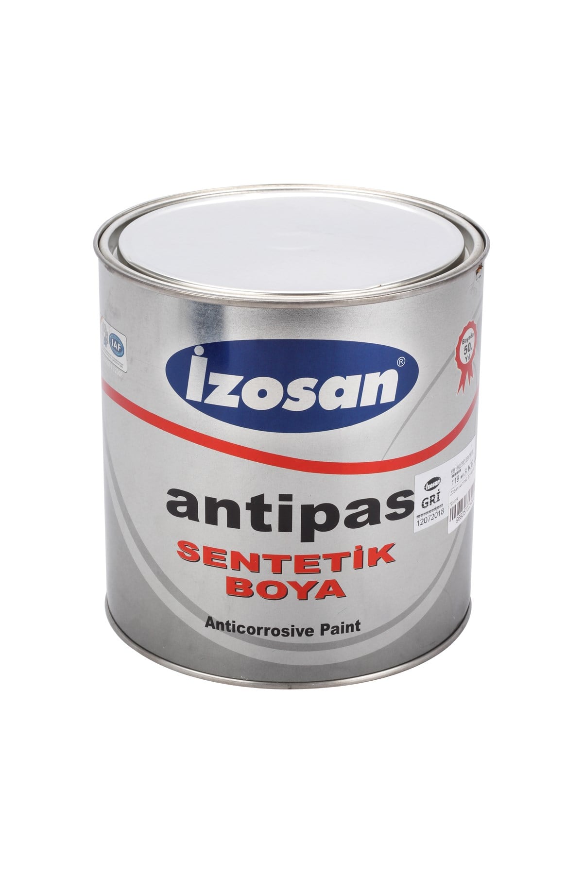 İZOSAN ANTİPAS BOYA GRİ (3KG)