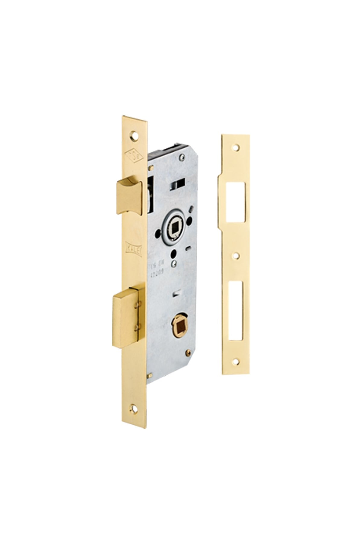 KALE 169R-35 EXTRA GÖMME WC KİLİT NİKEL