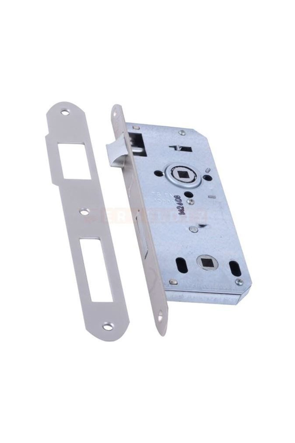 KALE 169/R-40 EXTRA GÖMME WC KİLİT NİKEL OVAL