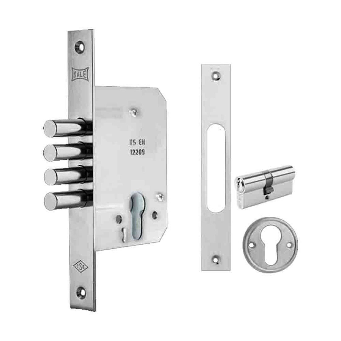 Kale 189 4M Silindirli Emniyet Kilidi 4 Milli Nikel - 18900000050