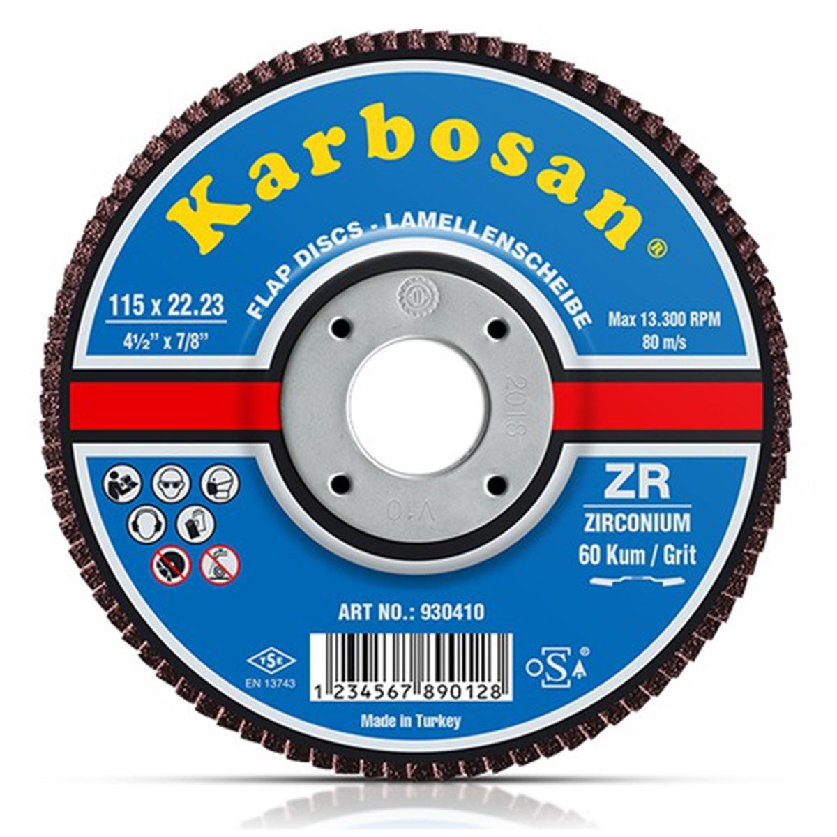KARBOSAN 115 FLAP DİSK ZR 60