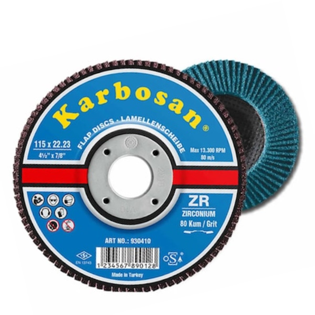 KARBOSAN 115 FLAP DİSK ZR 80