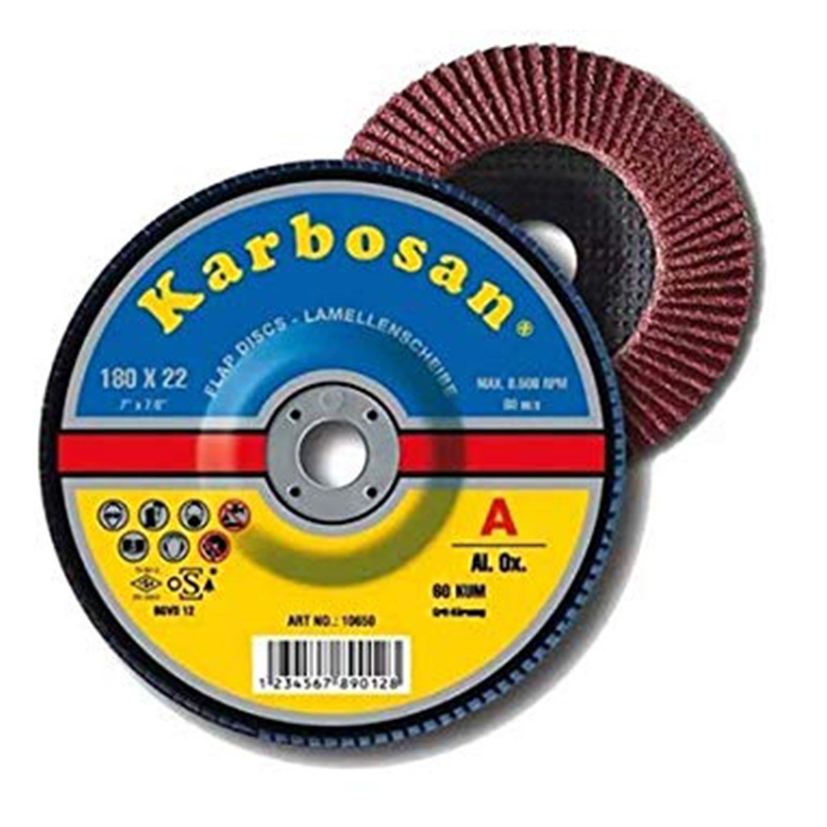 KARBOSAN 180 FLAP DİSK NK60
