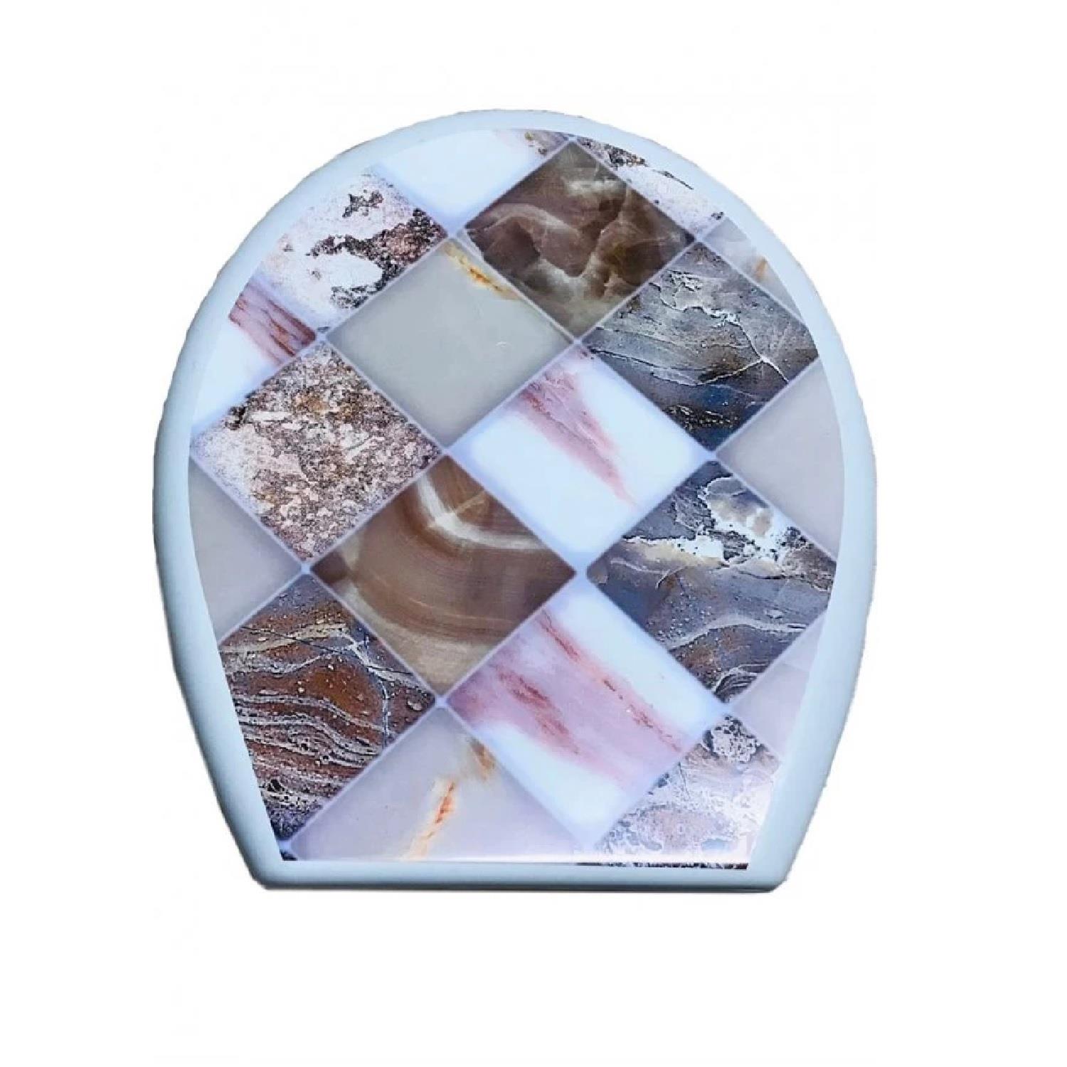 Knıtex 2666 Klozet Kapağı Desenli - Zücc69047