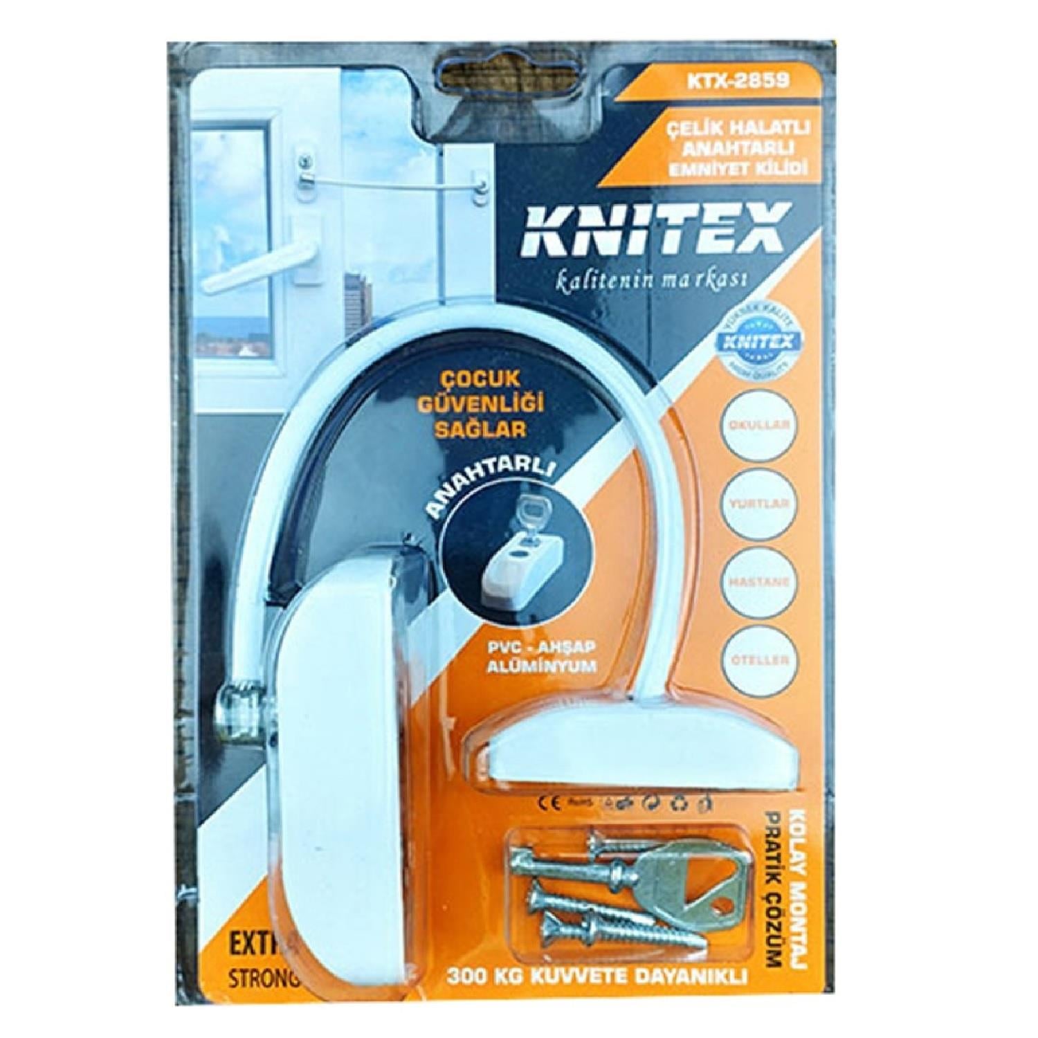 Knitex 2859 Halatlı Emniyet Kilidi HRD-009697