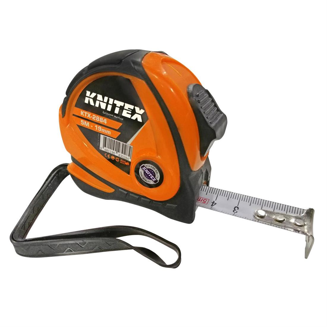 Knitex 2884 Kauçuklu Şerit Metre 5*19