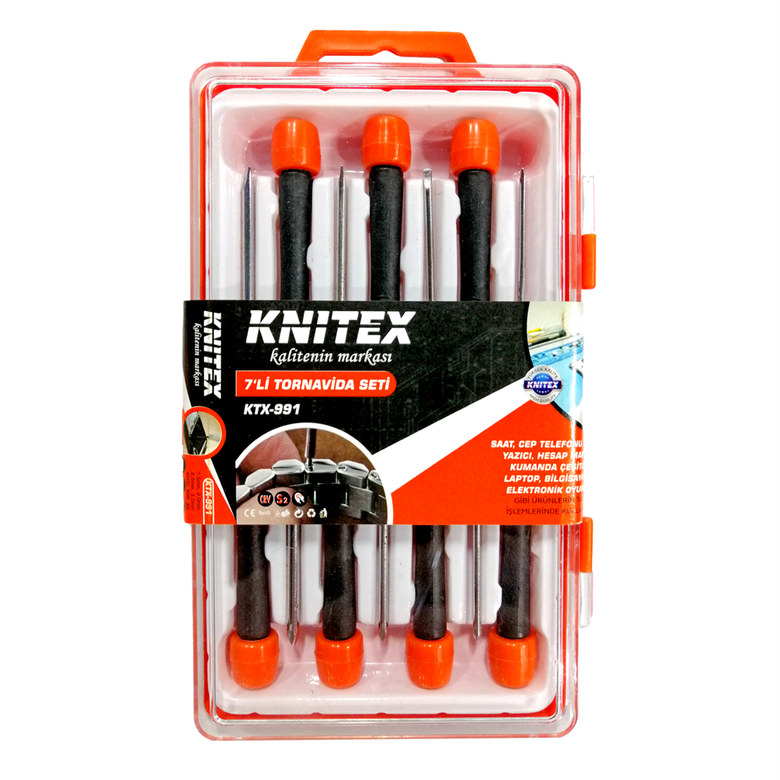 Knitex KTX-991 Tornovida Seti 7Pcs Hrd-003772