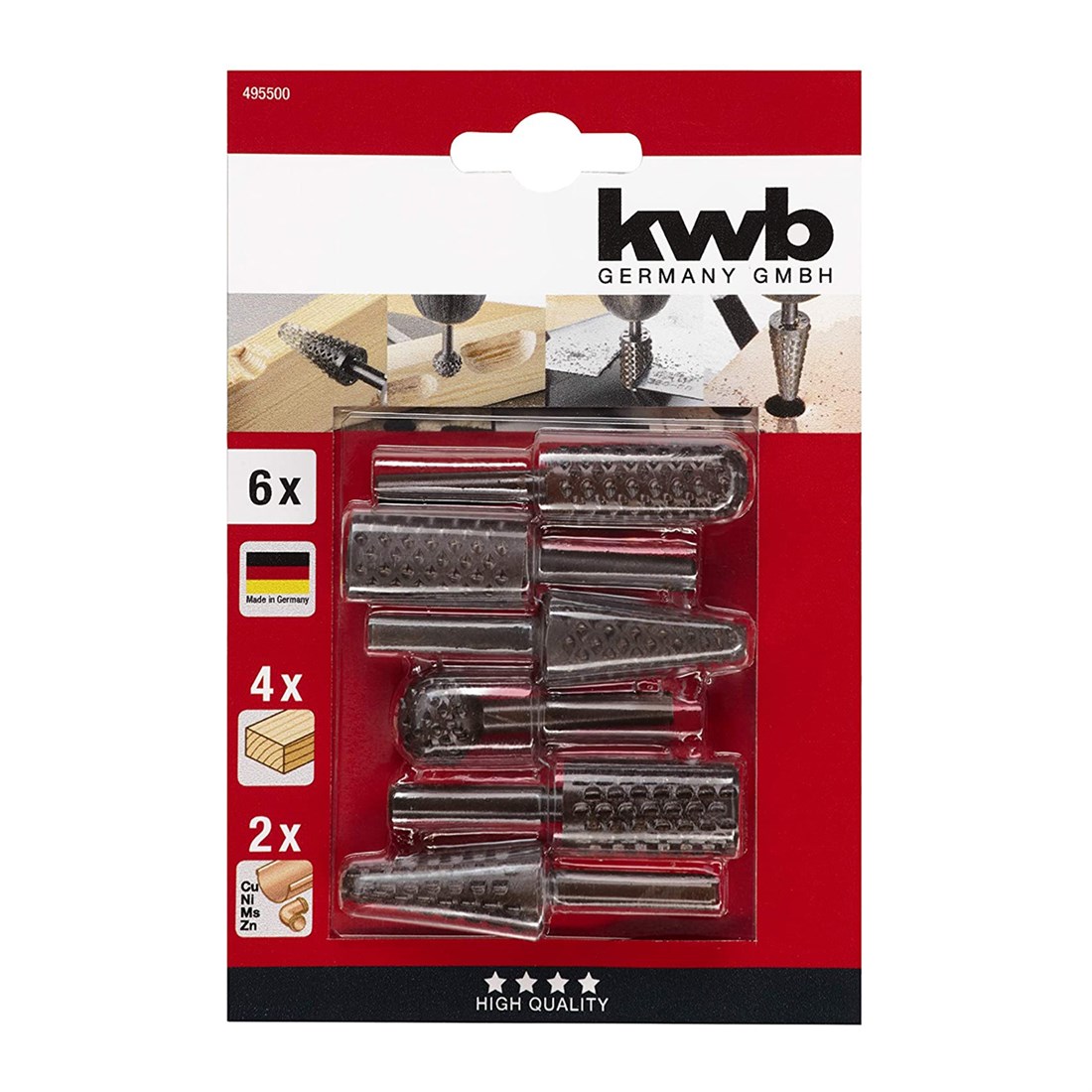 Kwb Ahşap Oyma Seti 6 Parça - 49495500