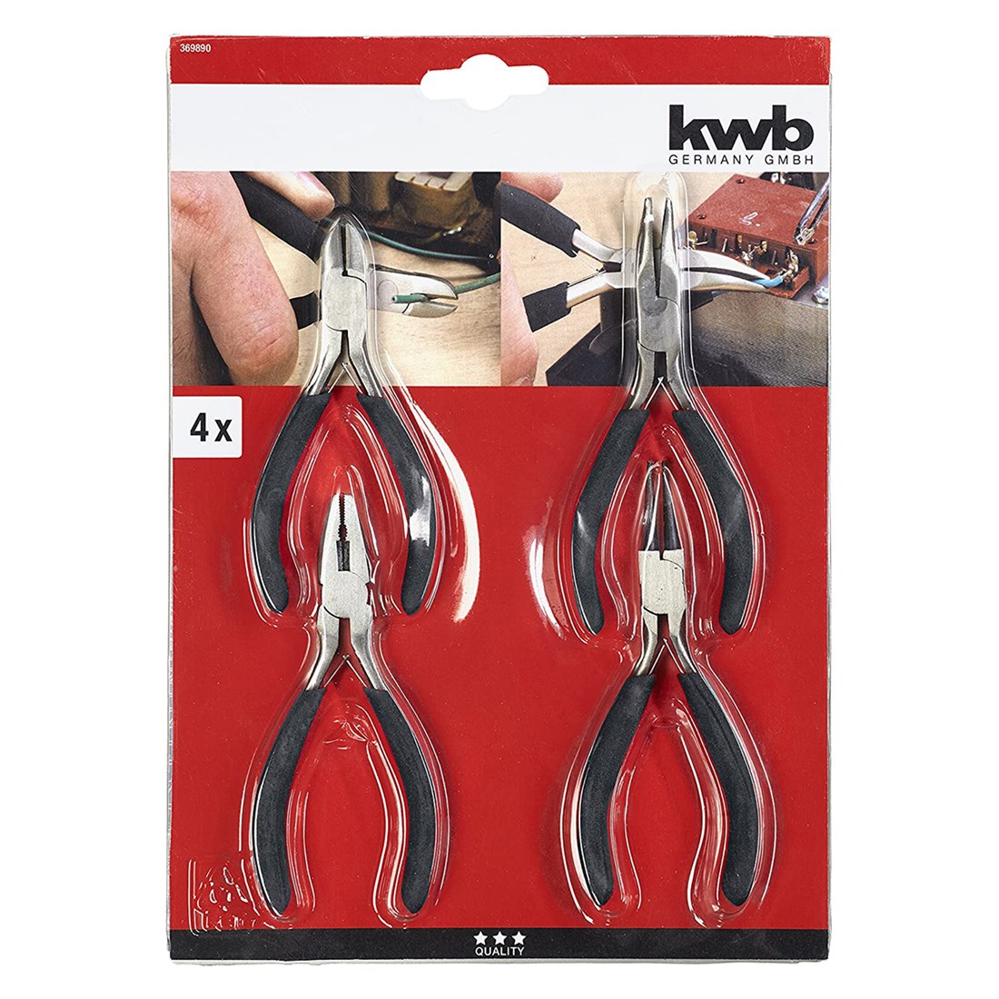 Kwb Kx Mini Pense Seti 4 Parça - 49369890