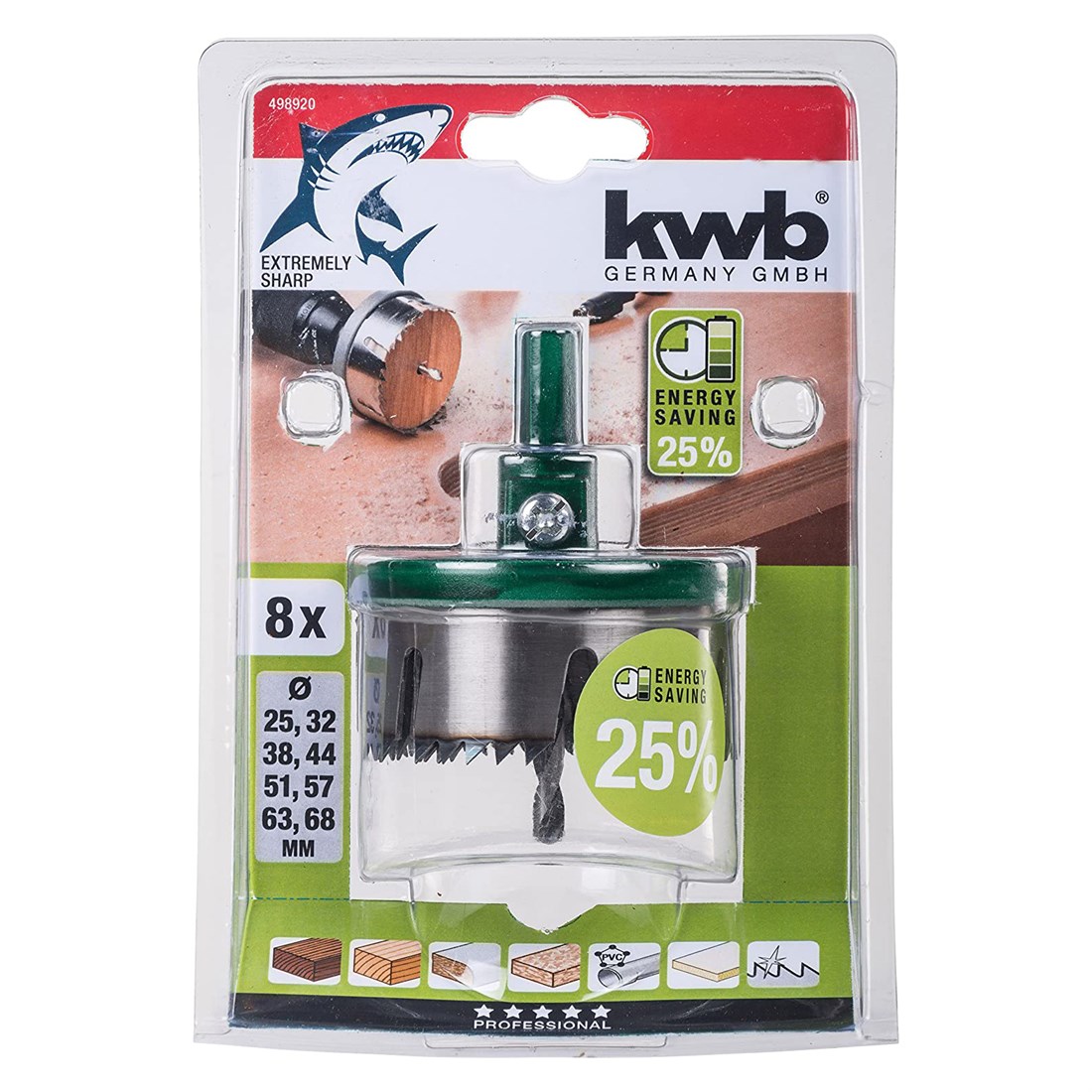 Kwb Panç Seti 25-68mm 8 Parça - 49498920