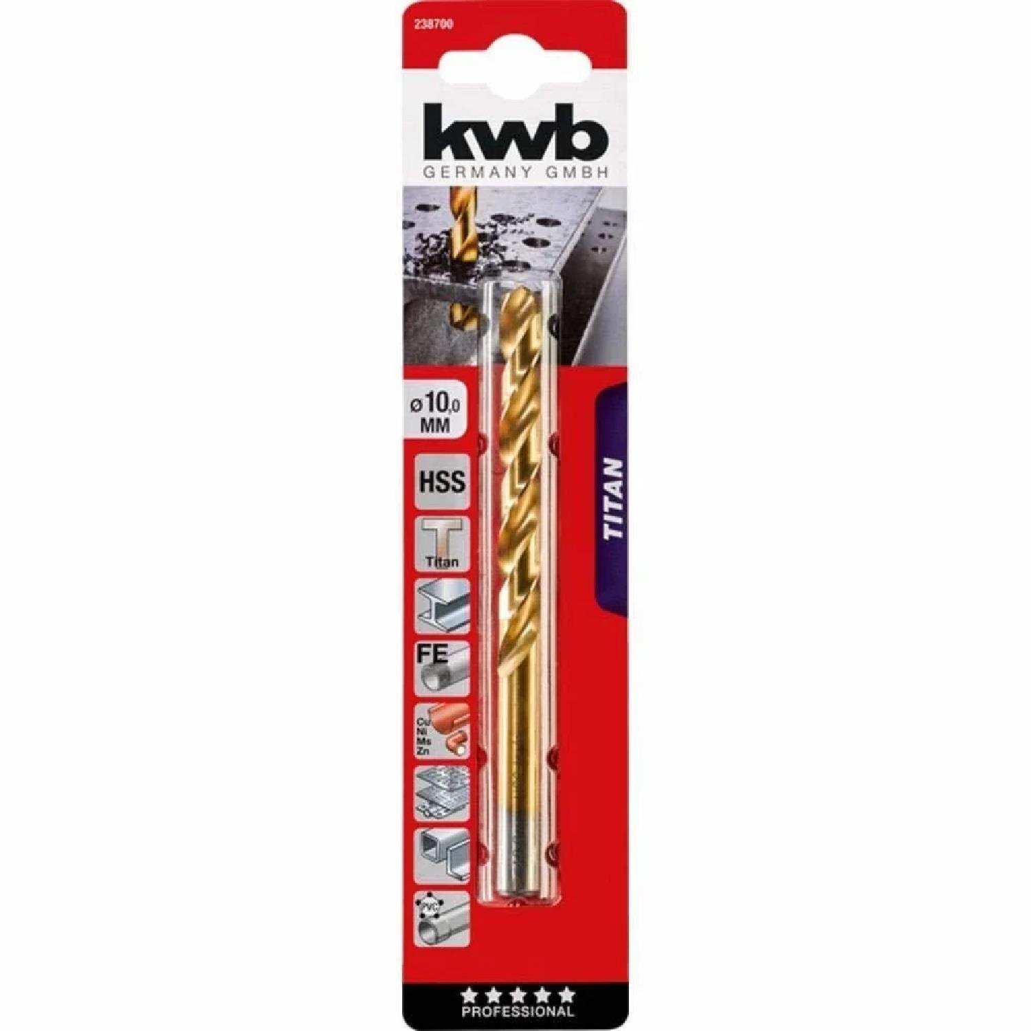 Kwb Titanyum Metal Matkap Uç 10mm - 49238700