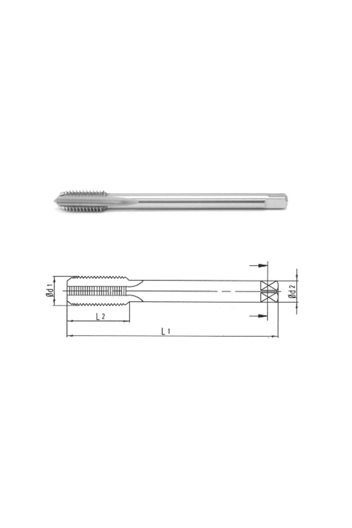 MAIER DÜZ KANAL MAKİNE KILAVUZU METRİK İNCE DİŞ 12*1MM MK74C1210