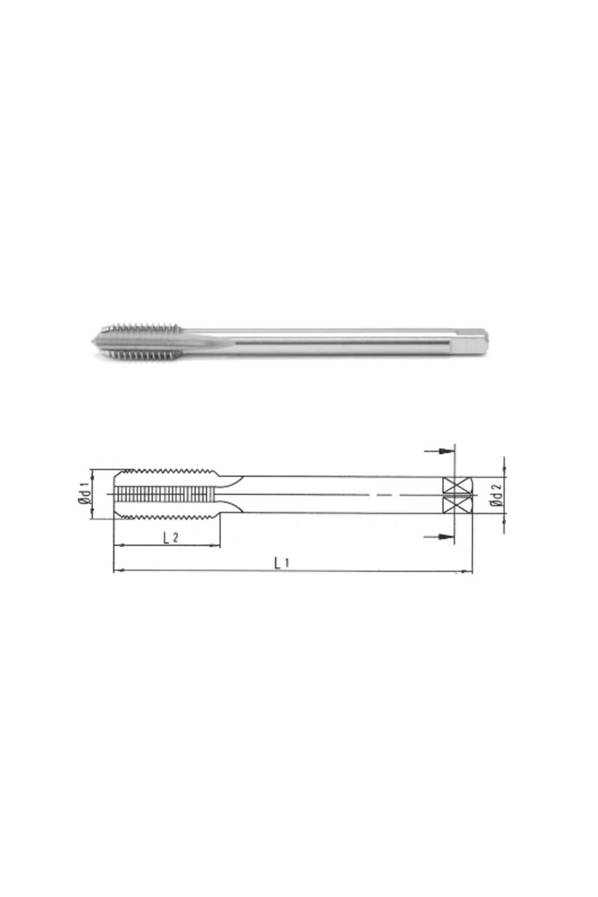 MAIER DÜZ KANAL MAKİNE KILAVUZU METRİK İNCE DİŞ 12*1,5MM MK74C1215