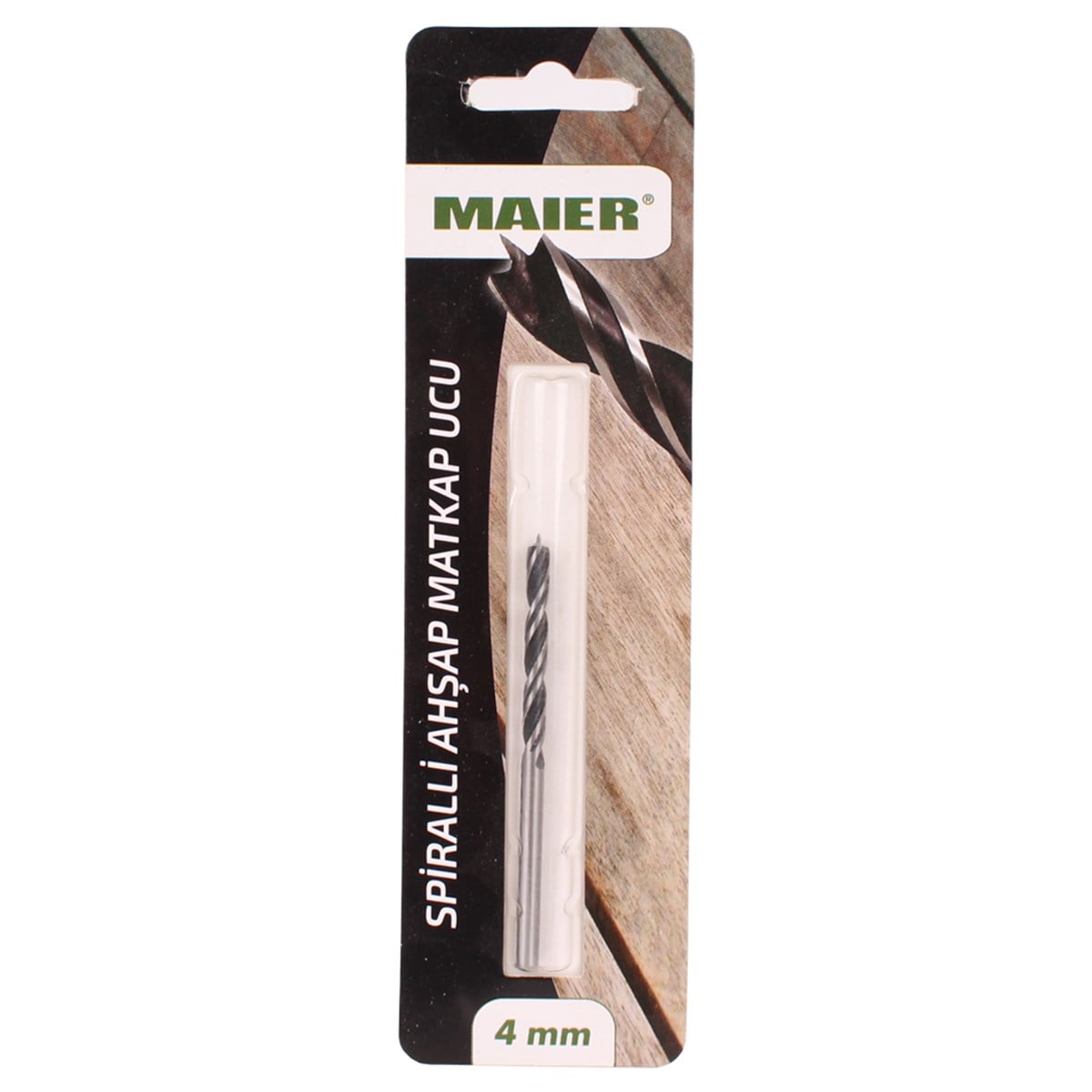 Maıer Spiralli Ahşap Matkap Ucu 4Mm Mawa04