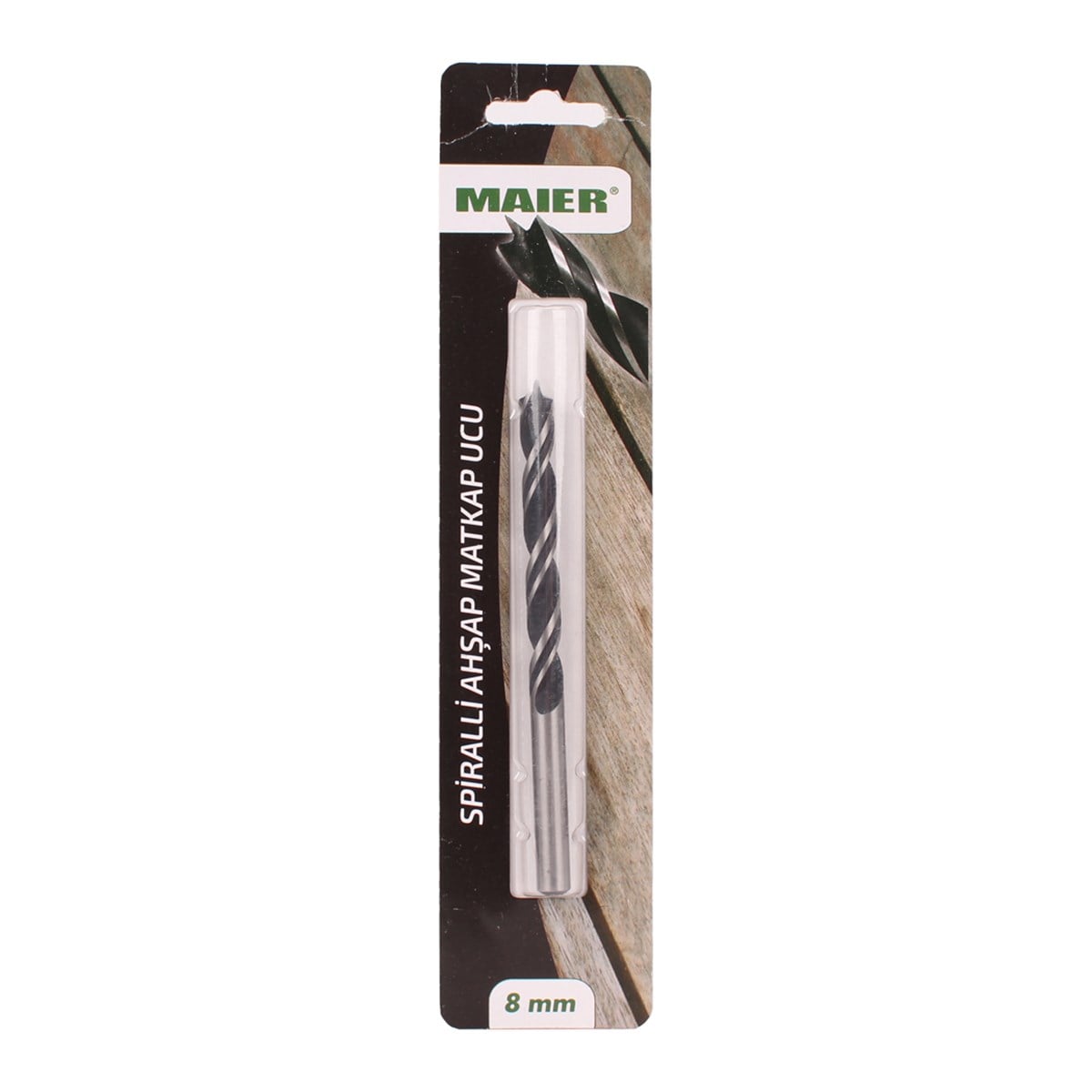 Maıer Spiralli Ahşap Matkap Ucu 8Mm Mawa08