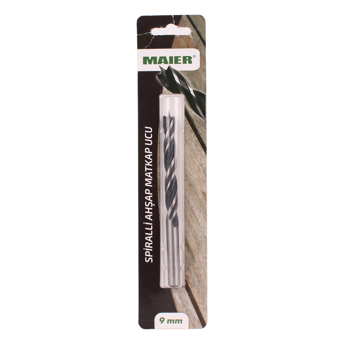 Maıer Spiralli Ahşap Matkap Ucu 9Mm Mawa09