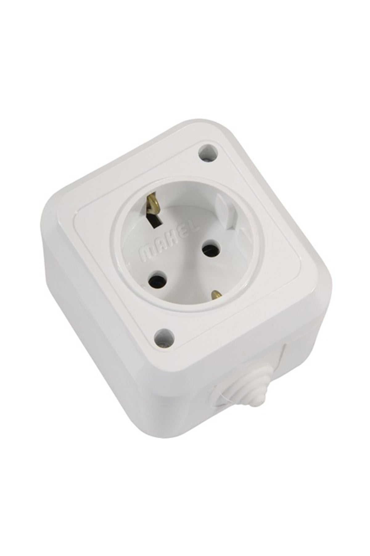 MAKEL NEMLİYER BEYAZ KAP. TOP. PRİZ M18304