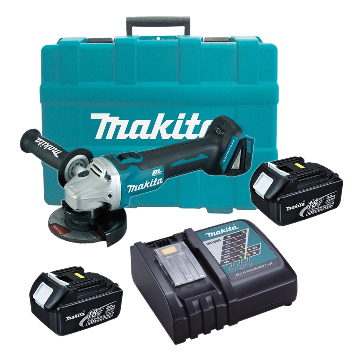 MAKİTA DGA454RFE AKÜLÜ AVUÇ TAŞLAMA