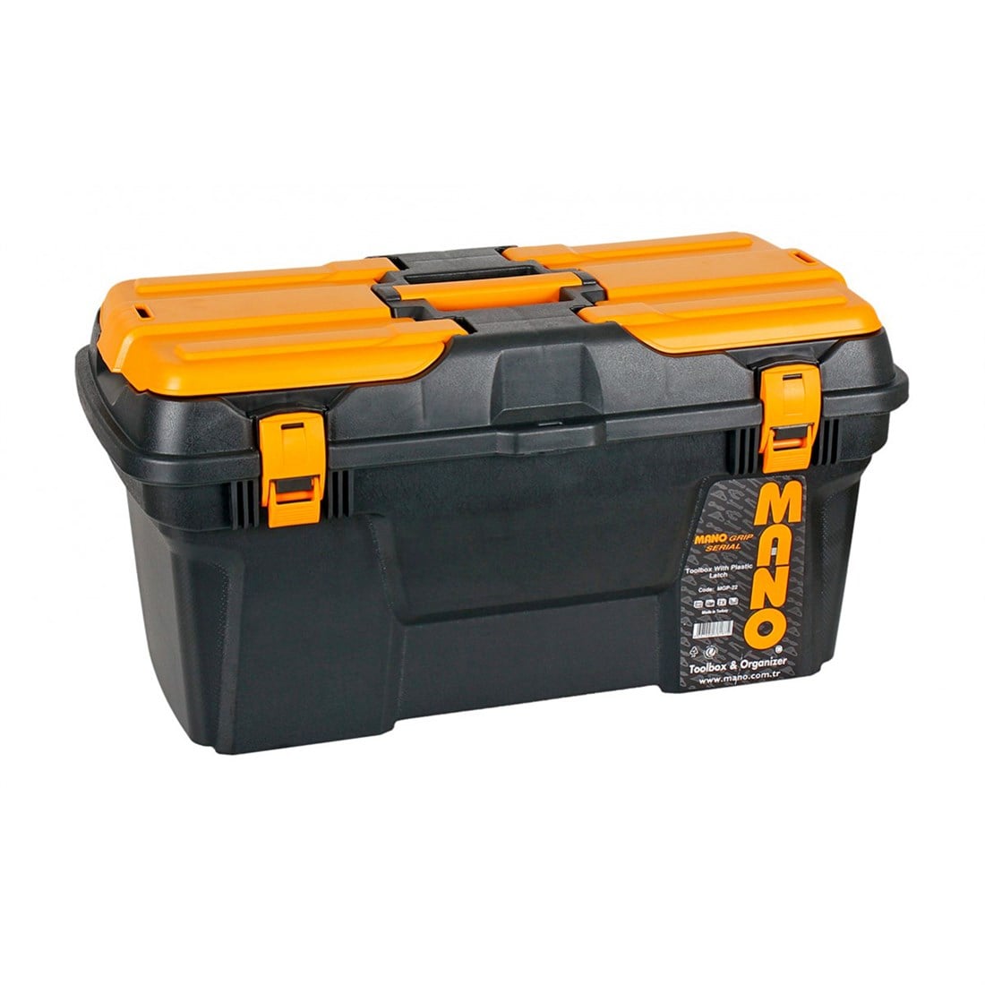 Mano Grip Plastik Kilitli Takım Çantası - MA-MGP-22