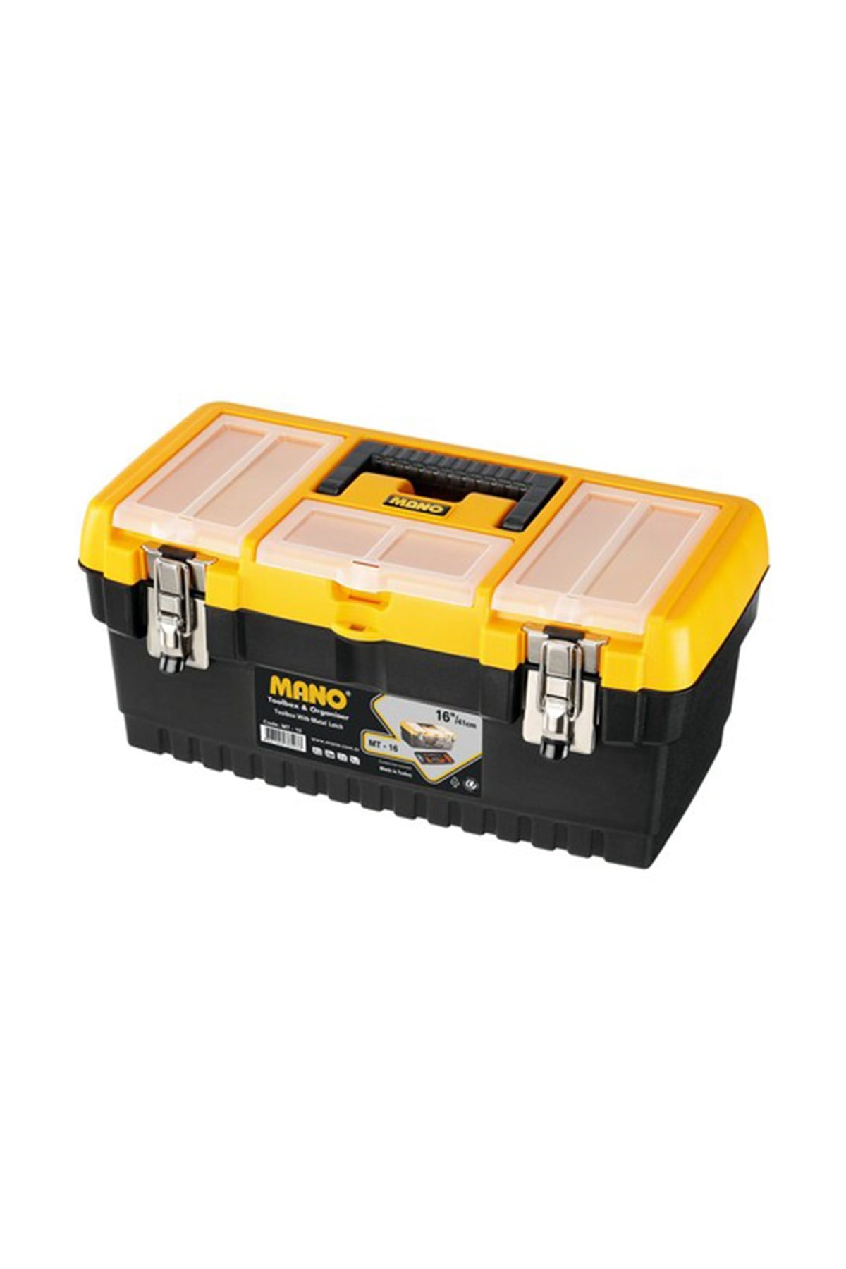 MANO METAL KİLİTLİ MT-16 TAKIM ÇAN.16