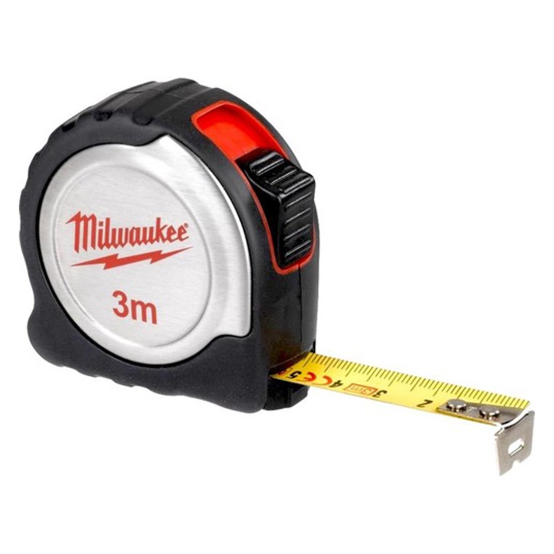 Milwaukee Şerit Metre İnox Gövde 3*16 - T4932451637