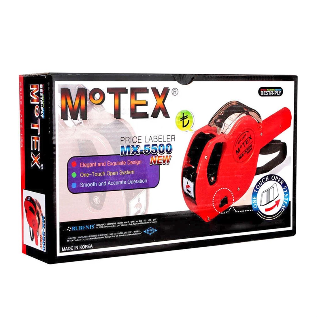 Motex MX-5500-EOS Etiket Makinesi  037168
