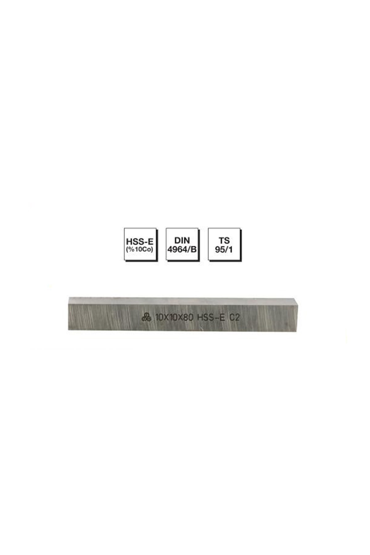MTE 4964/B KARE TORNA KALEMİ 8*8*100MM