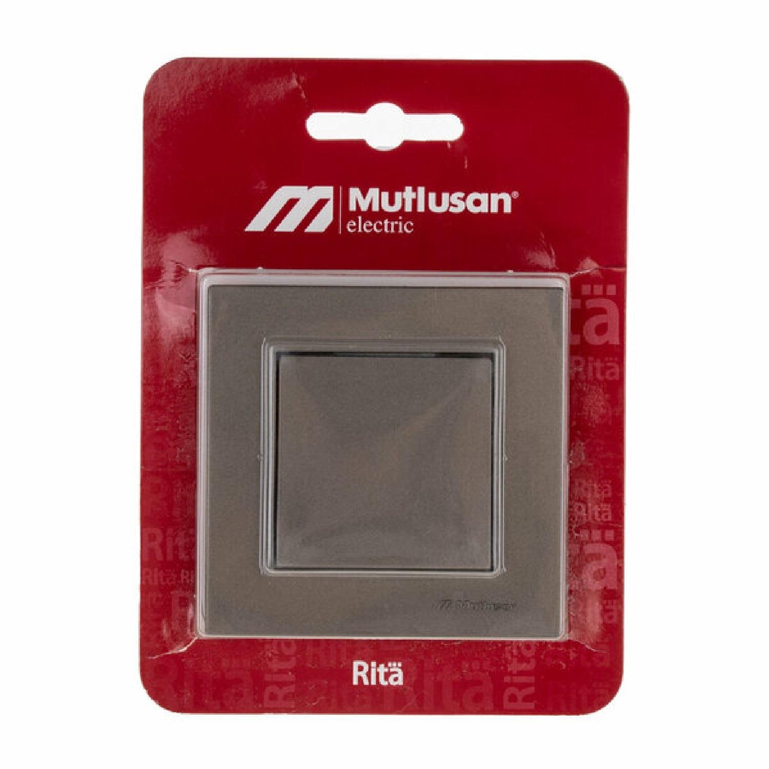 Mutlusan Rita Anahtar Vidalı Antrasit Blisterli 4410