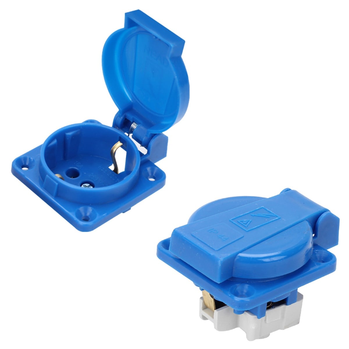 Ne-Ad Kapaklı Topraklı Pano Prizi(1011) Nead2001 - 7Kat