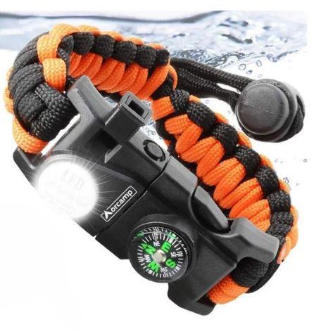 Orcamp Out-4300 Paracord Bileklik Turuncu