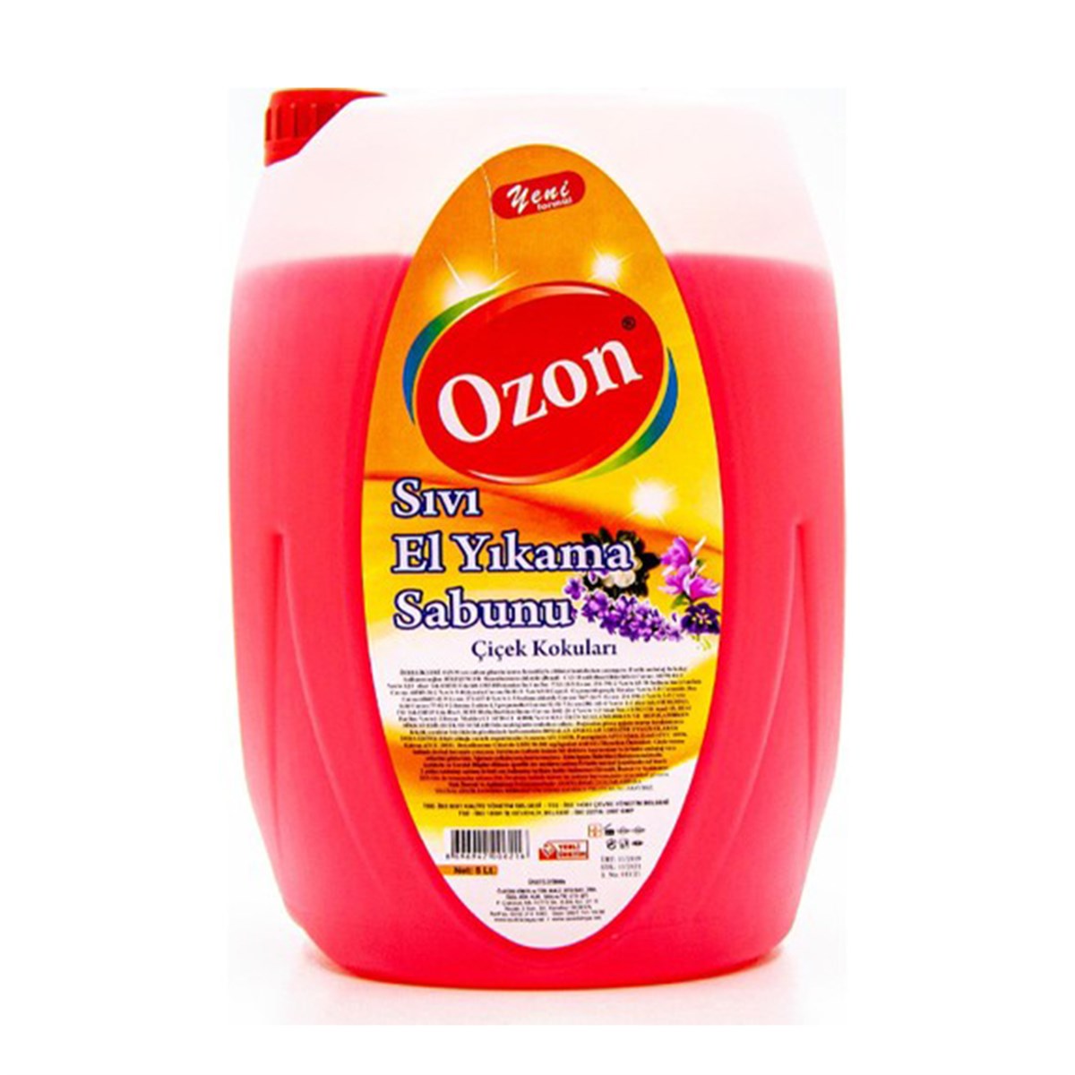 Ozon Sıvı El Sabunu 5Lt