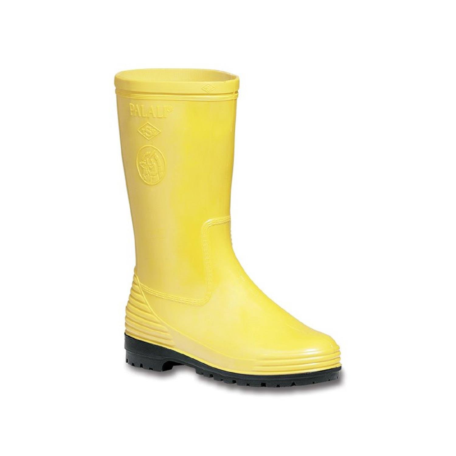 Palalı Derley Kısa Çizme Sarı No:42