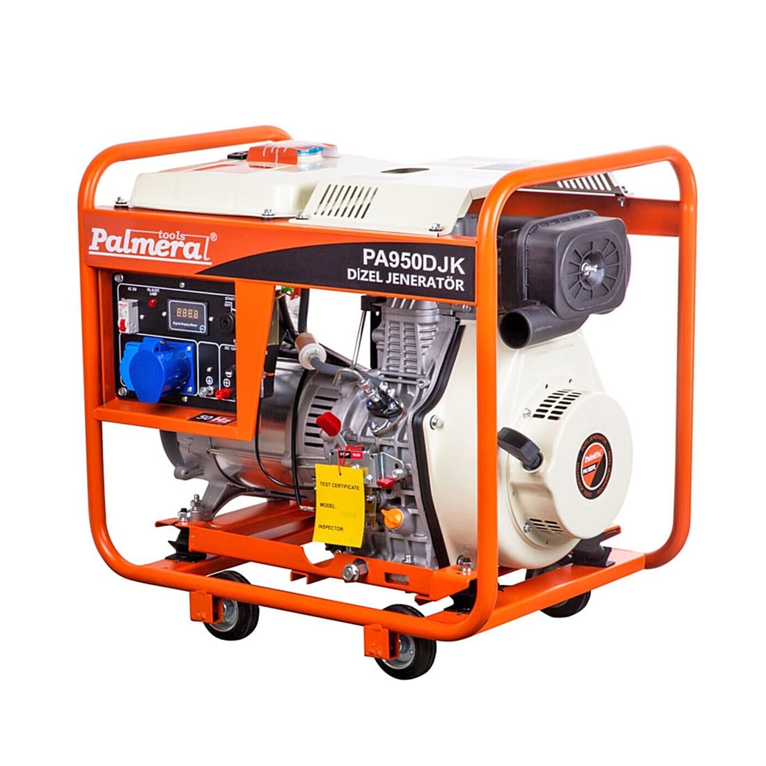 Palmera PA950DJK Jeneratör 7.7 Kw Dizel Marşlı Monofaze 112612