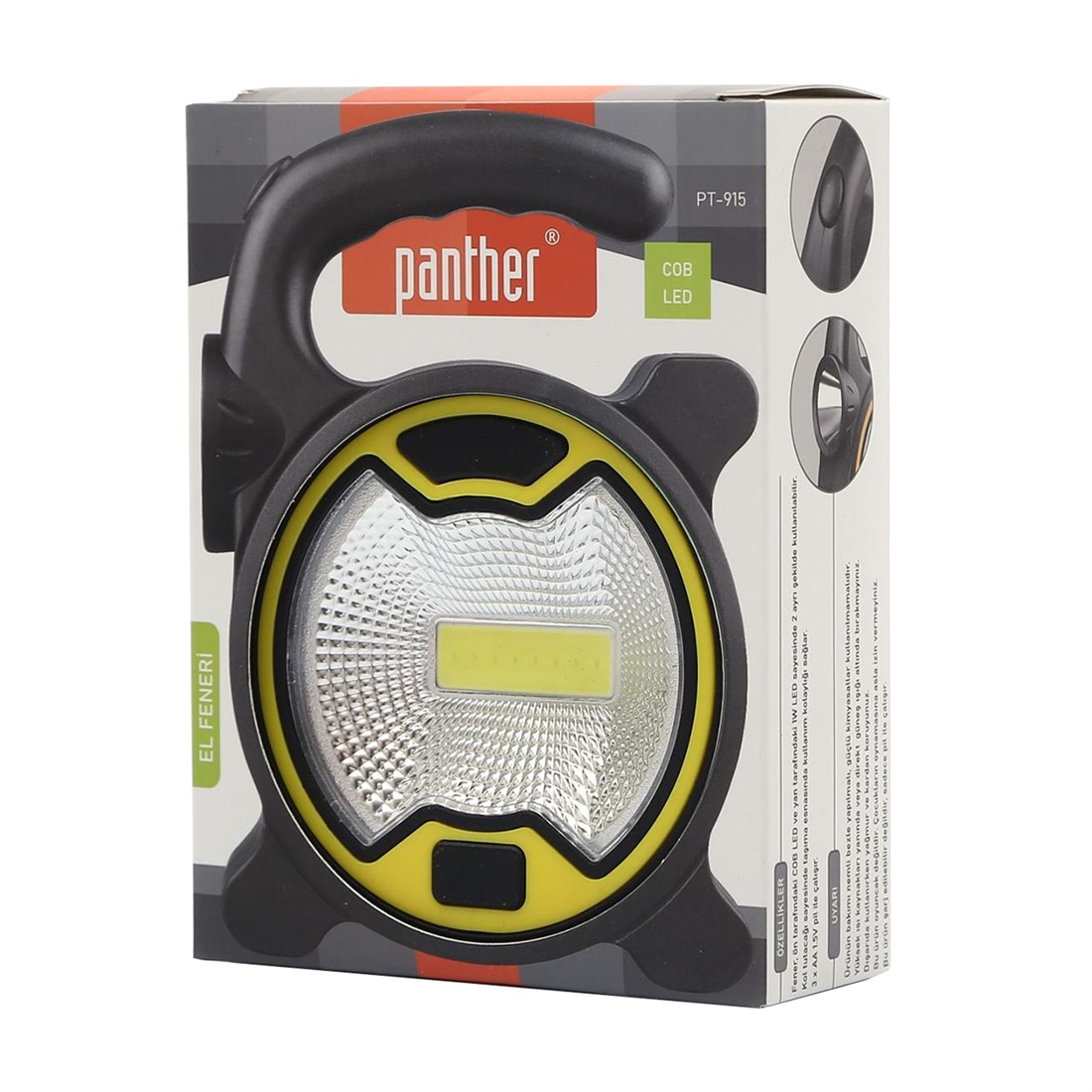 Panther PT-915 1W Cop Led El Feneri HRD-008257