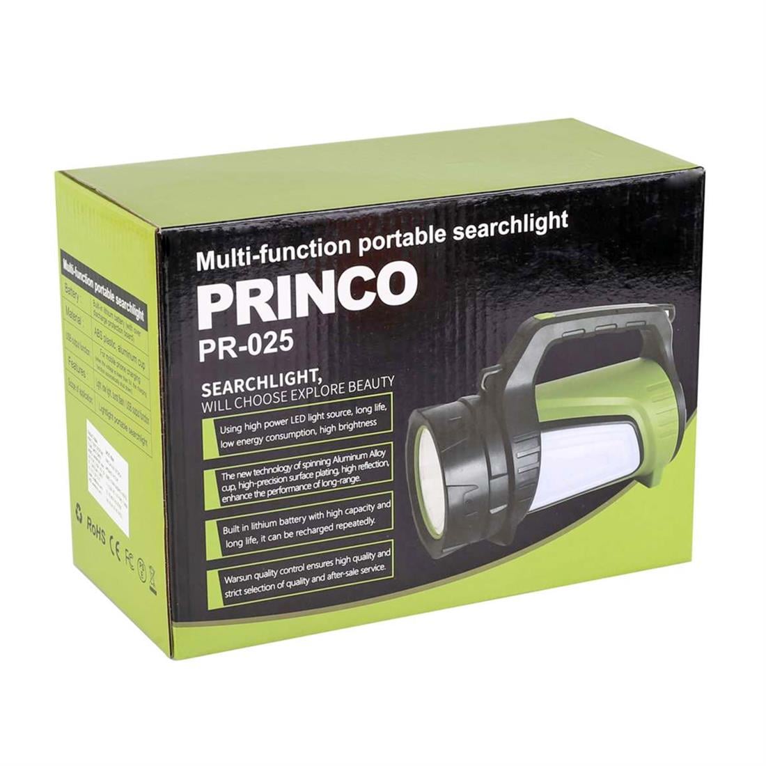 Princo 025 Şarjlı El Feneri - HRD-009917