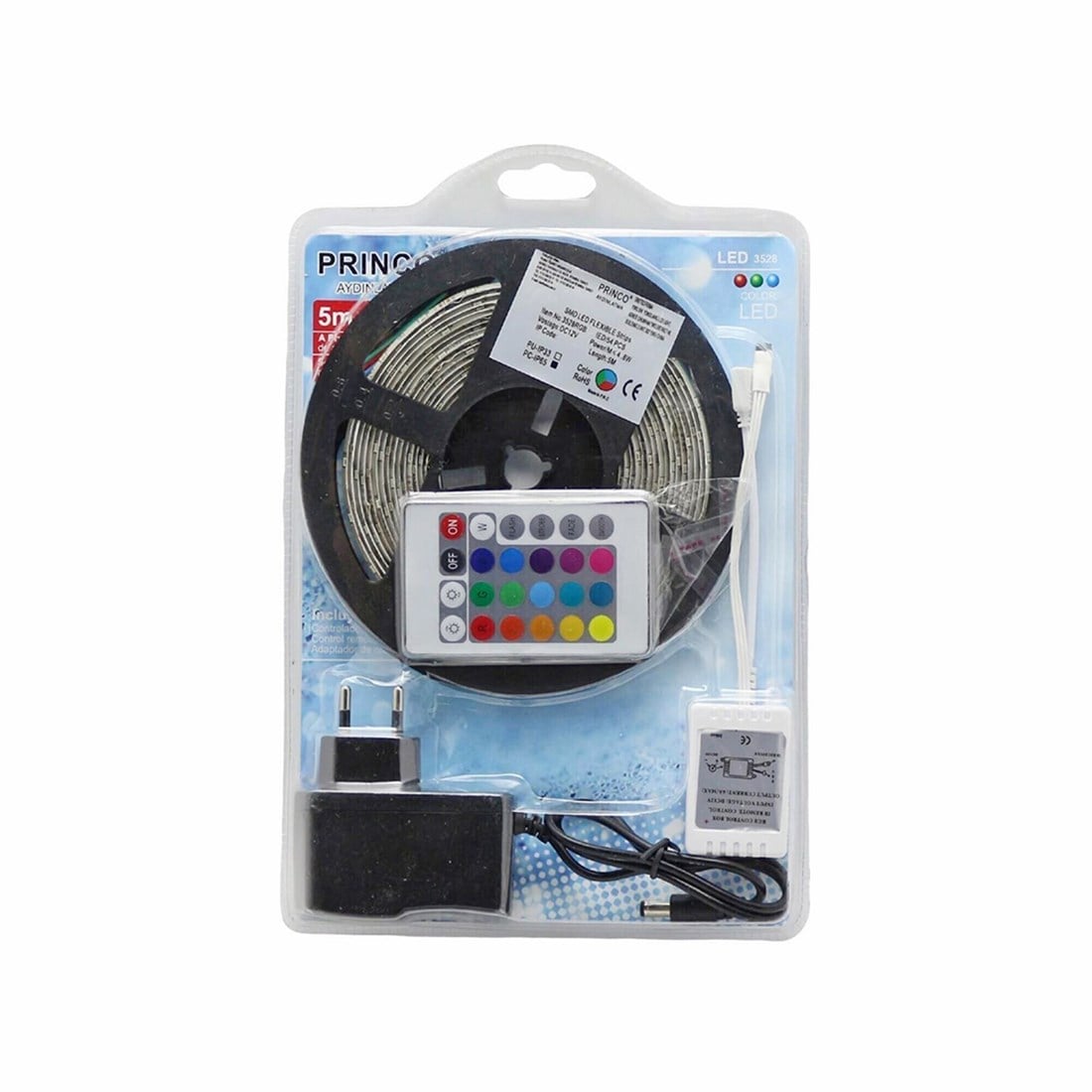 Princo 2835RGB Kumandalı Şerit Led Seti Hrd-004415