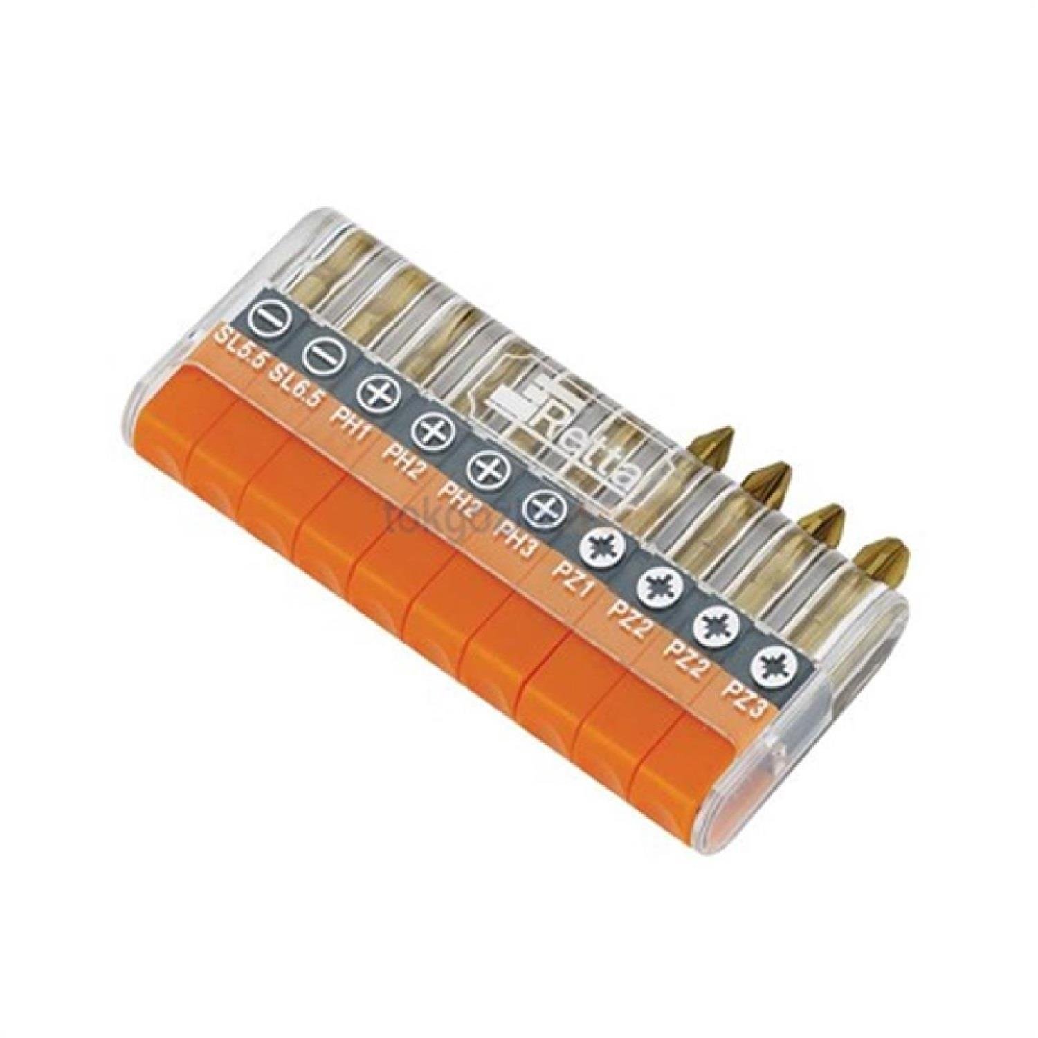 Retta 1/4  Bits Titan 10 Pç Set-Rbs6030