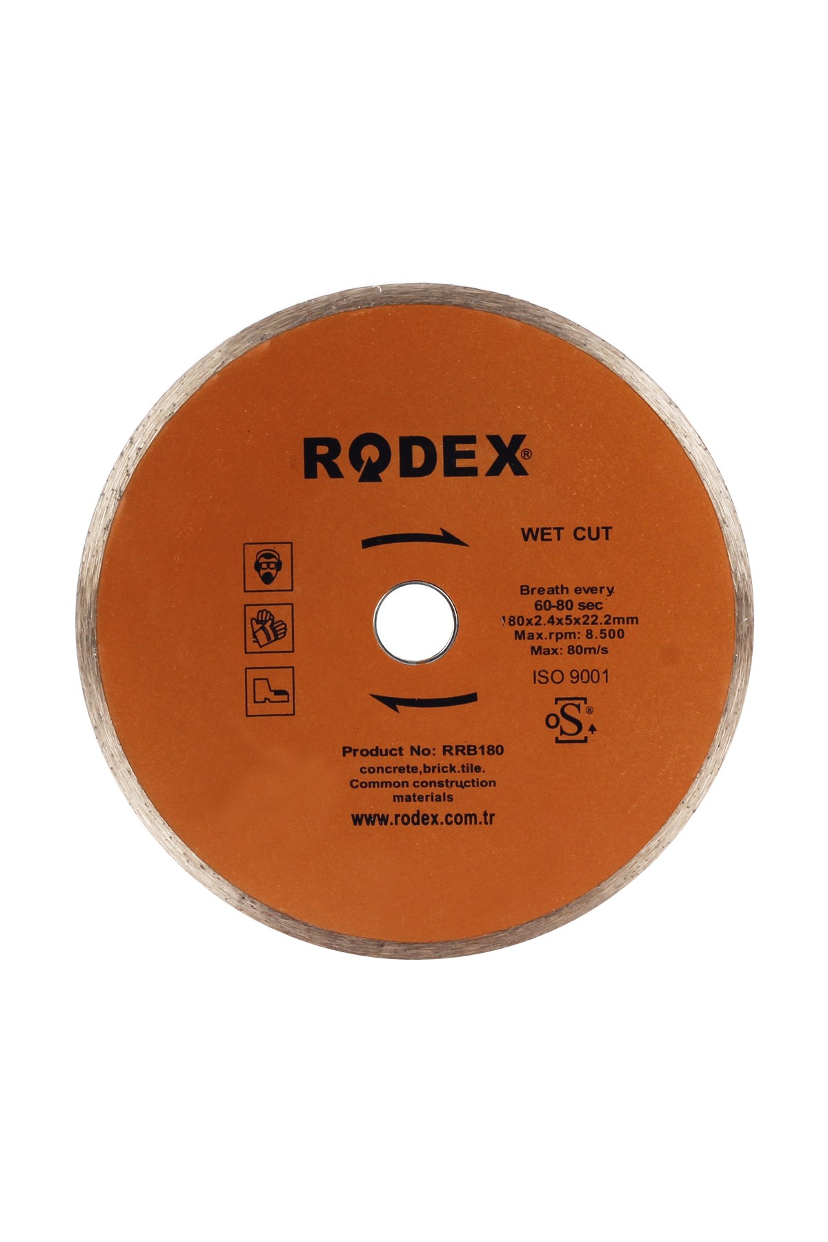 RODEX RRB180 ELMAS TESTERE SÜREKLİ 180