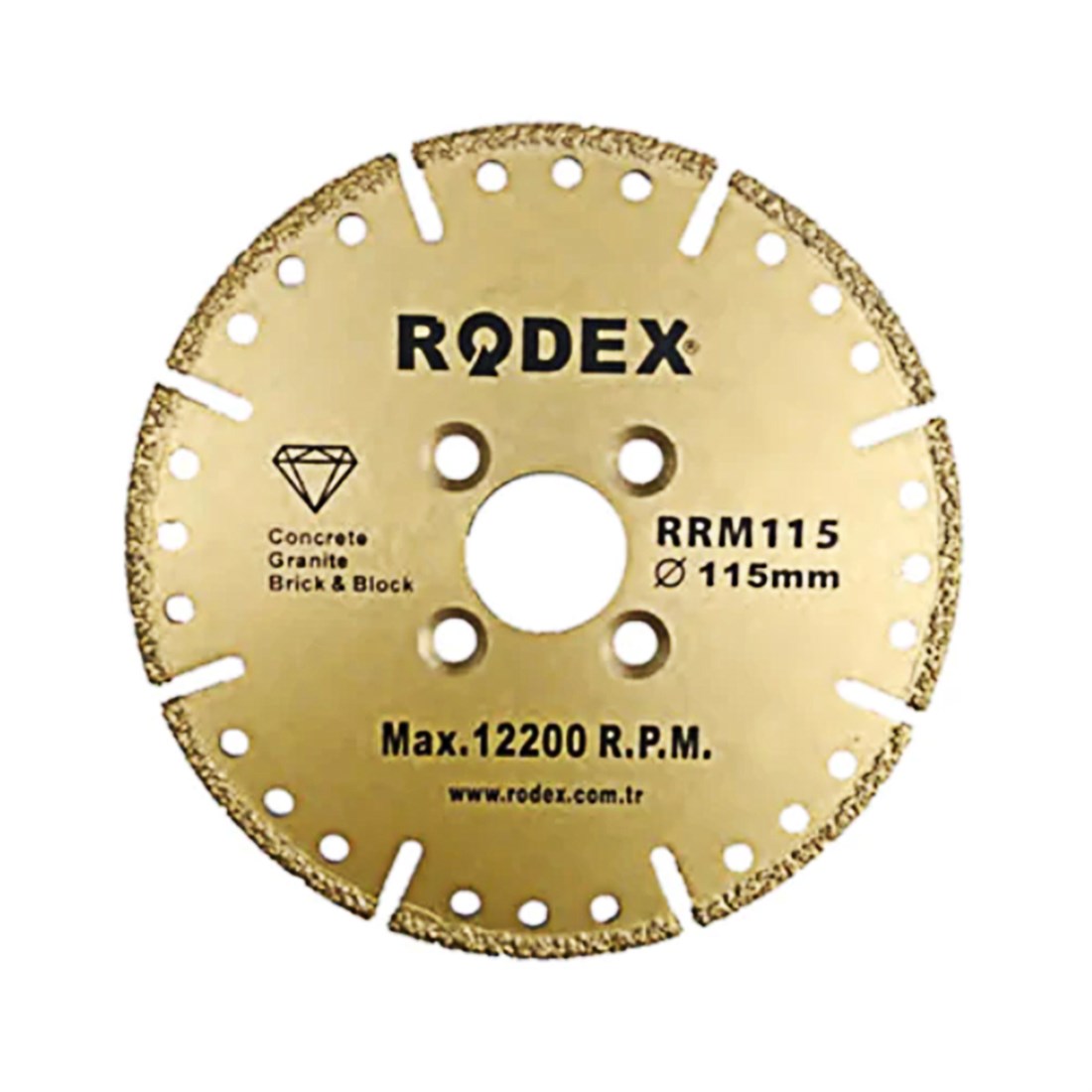Rodex Rrm115Mm Çoklu Elmas Kesici