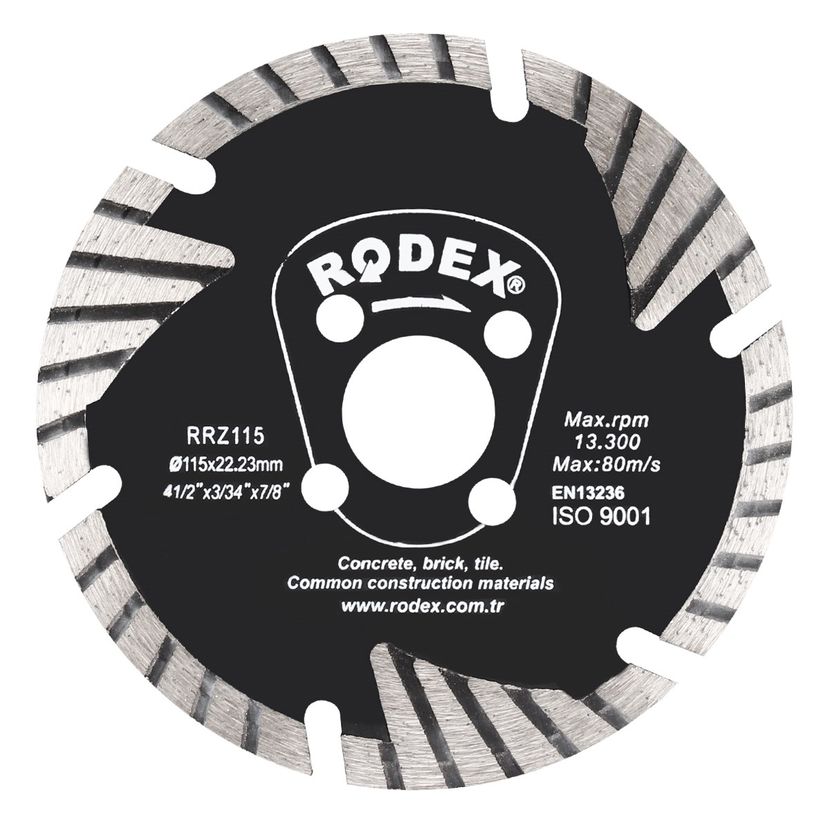 RODEX RRZ115 TURBO ELMAS TESTERE 115