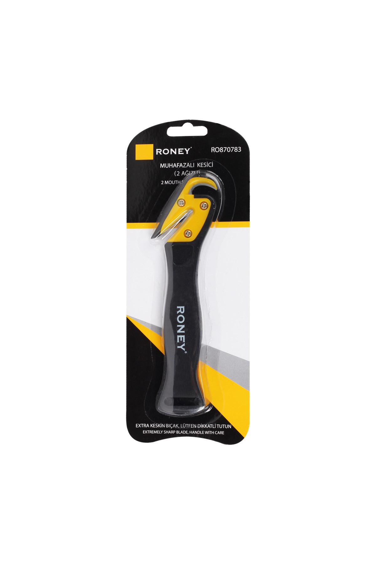 RONEY RO870783 MAKET BIÇAĞI İKİ YÖNLÜ
