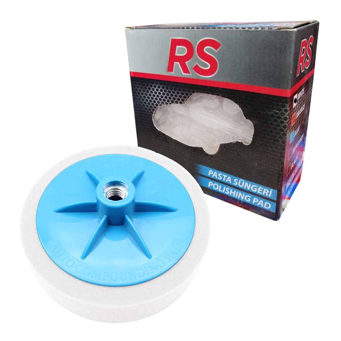 RS Pasta Süngeri Beyaz 150x50 mm RS-301