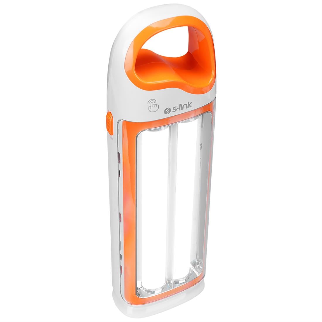 S-Link SL-3655 Turuncu Florasan Tip Ledli 2400Mah 5v/1a 1+36 Ledli Işıldak - 37792