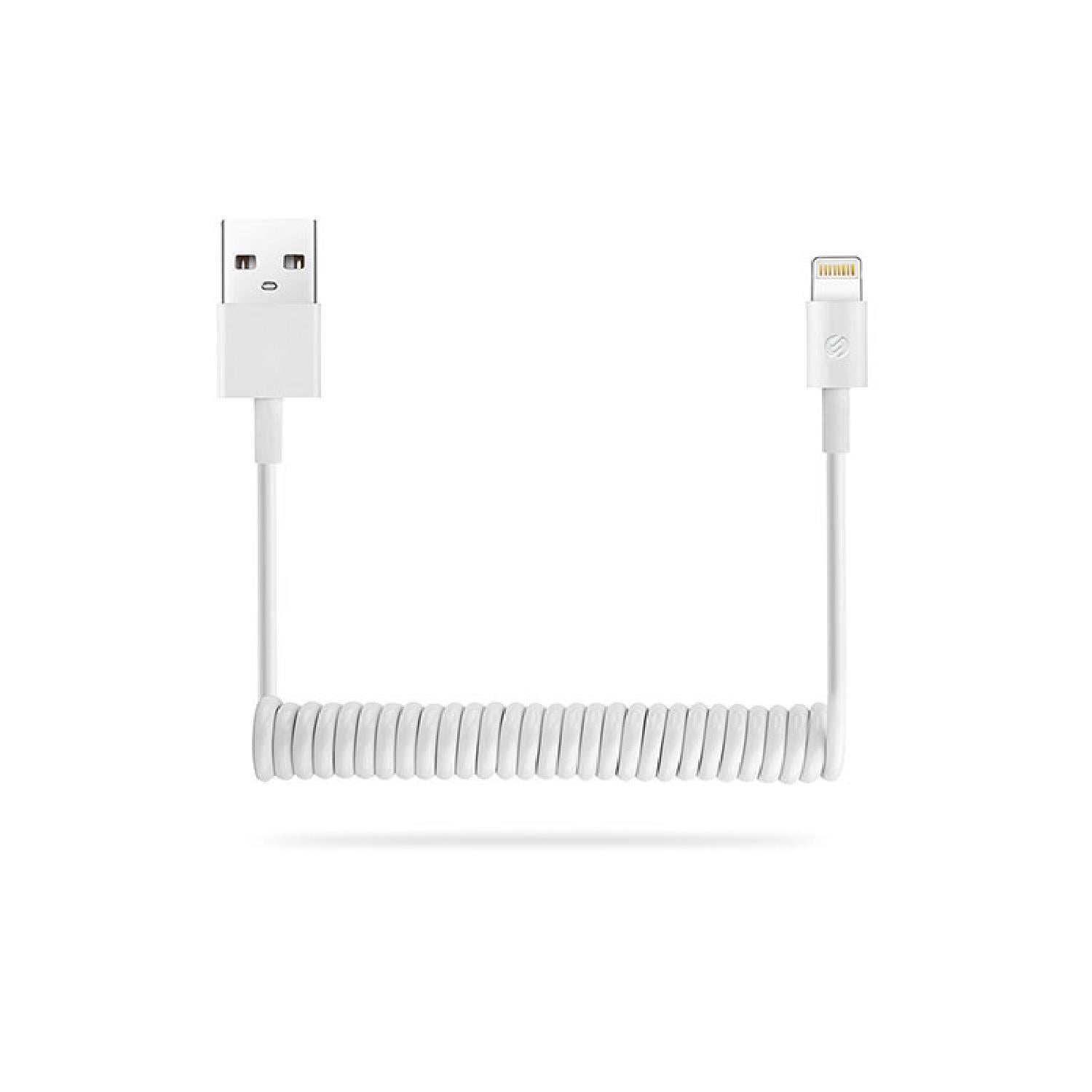 S-link SL-SP12 iPhone Lightning 1.2m 2A Spiral Data + Şarj Kablosu - 24084