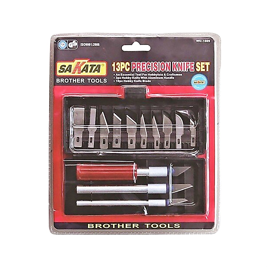 Sakata Hobi Bıçak Seti Hassas 13 Parça - WD1009-13