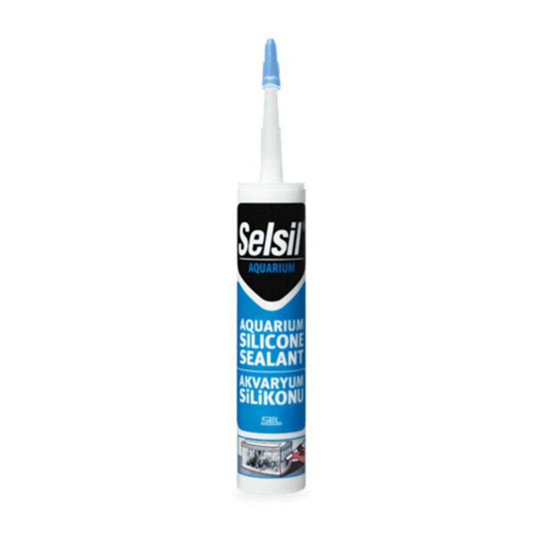 Selsil Şeffaf Akvaryum Silikon 300 Ml 