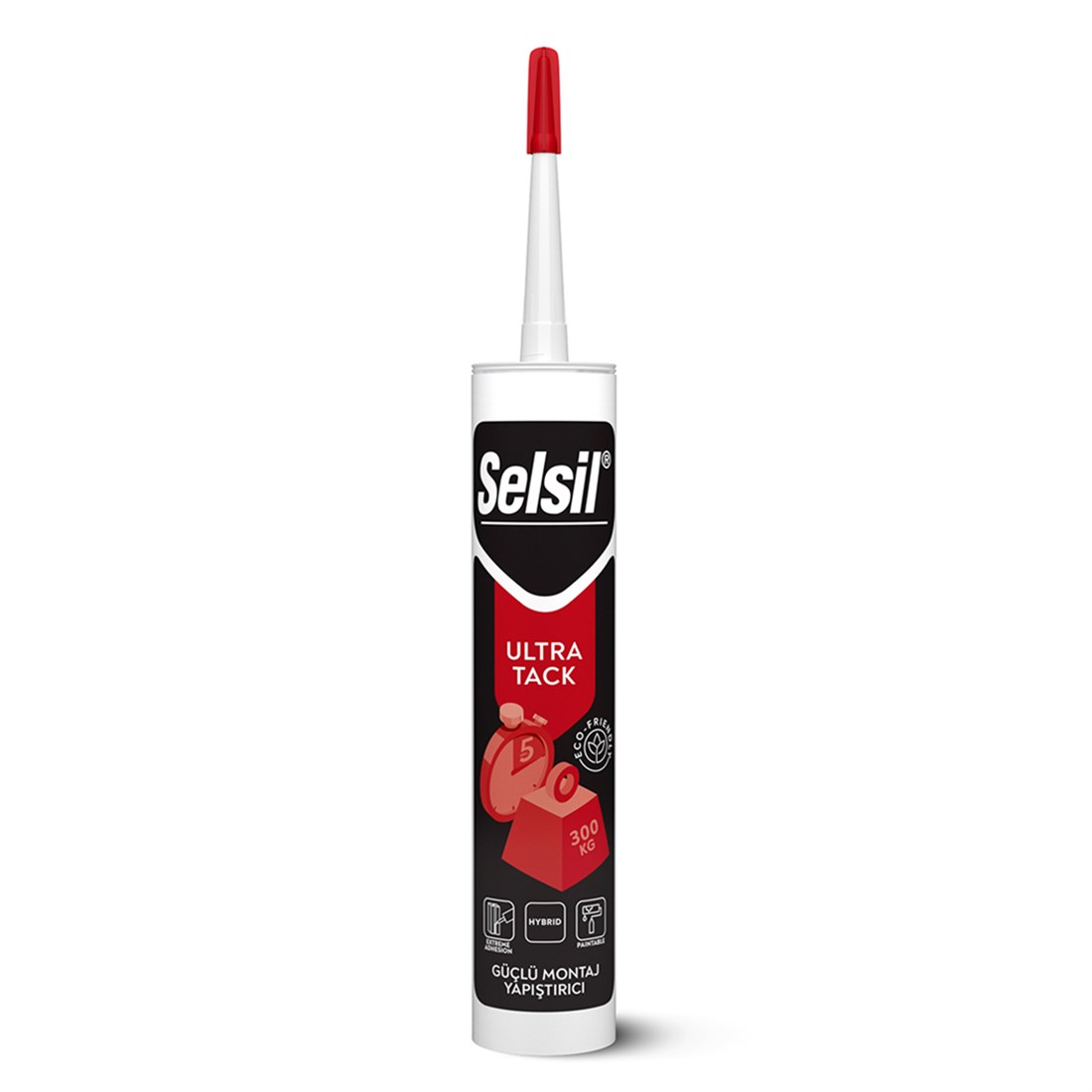 Selsil Usta Serisi Hybrıd Ultratack Sealant Silikon Beyaz 290ml