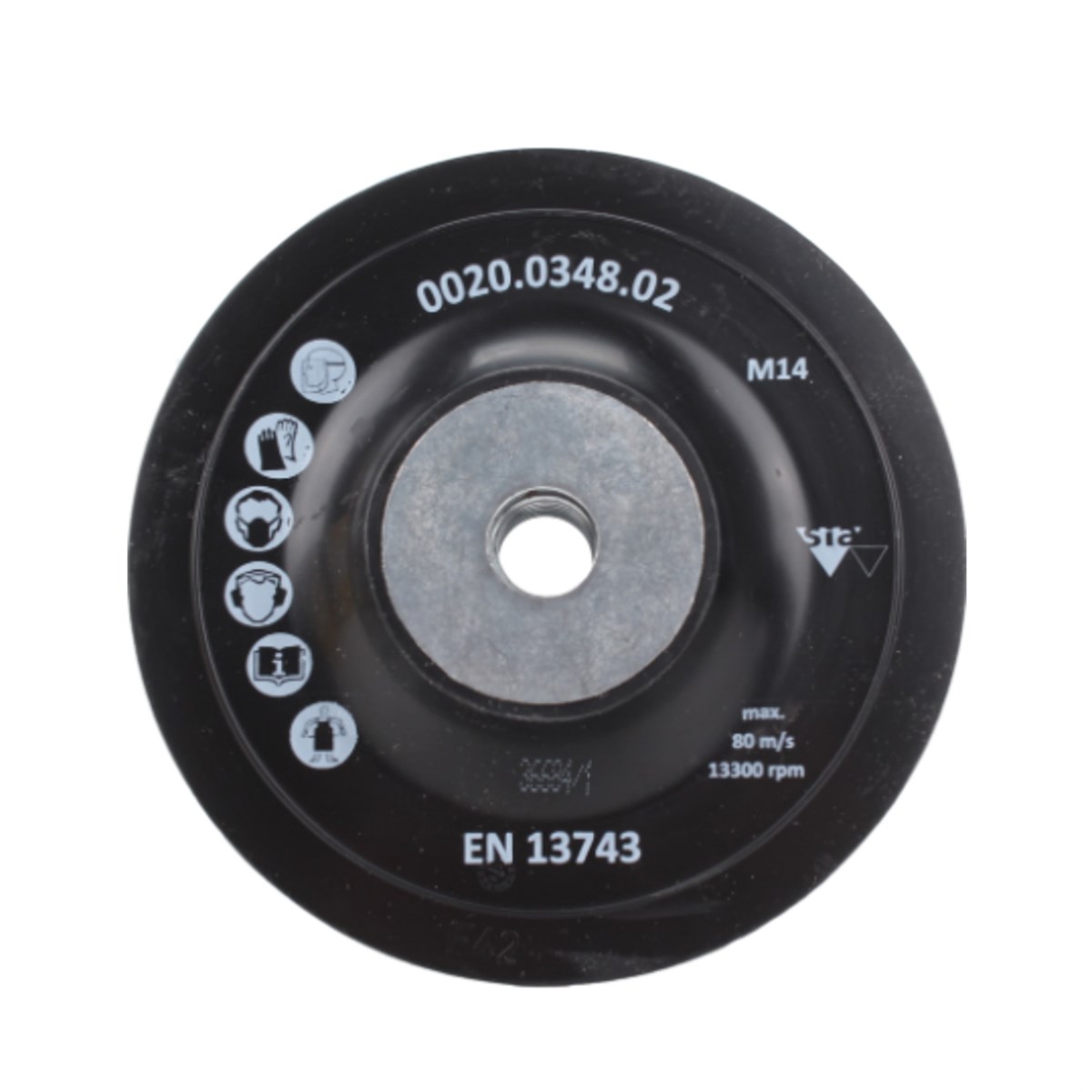 Sia Pad W Fiber Disk Sert 115M M14 - F03E004F16